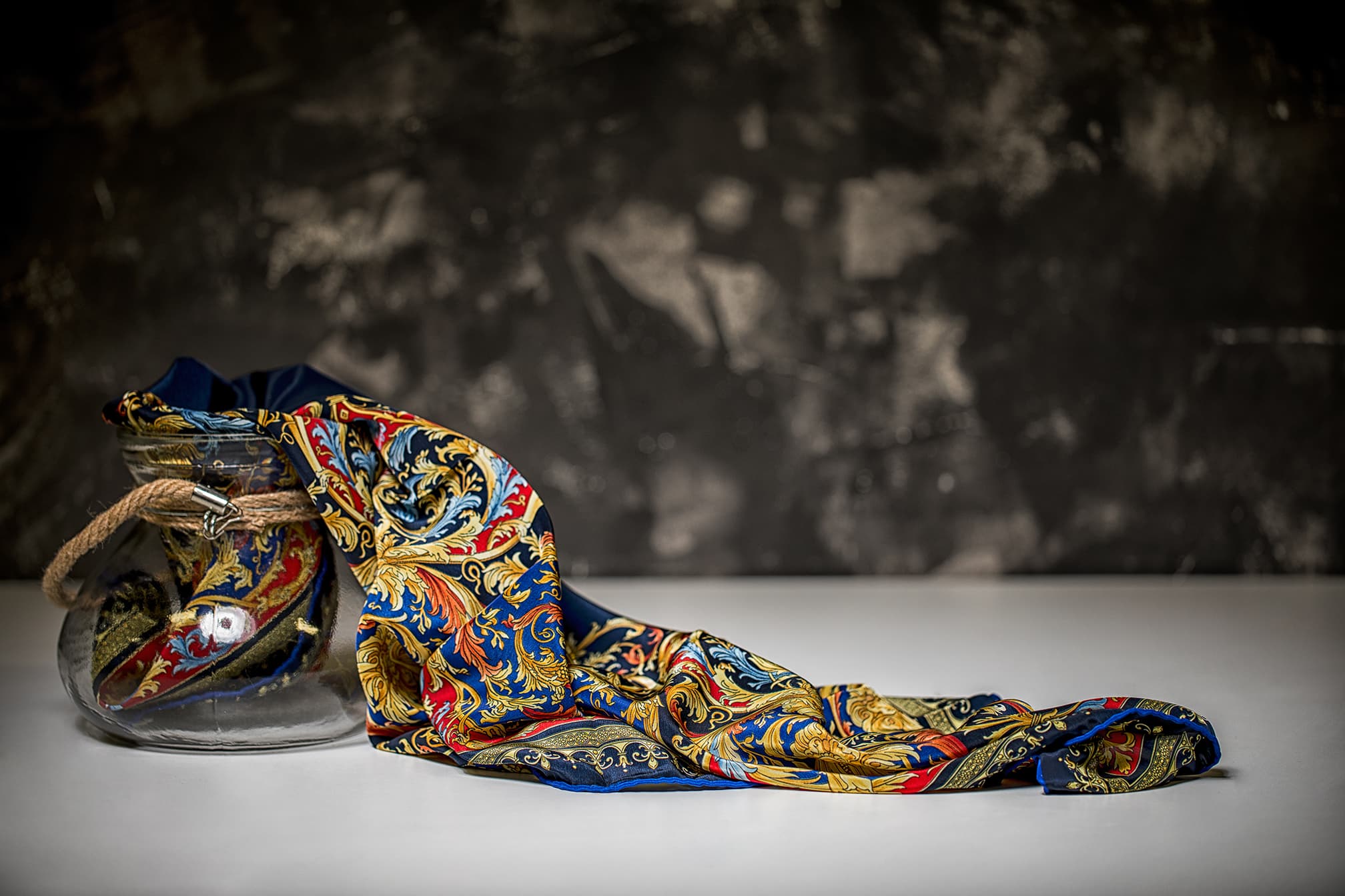 Orkide Tekstil silk scarf and foulard pattern from the design archive — Nº 10