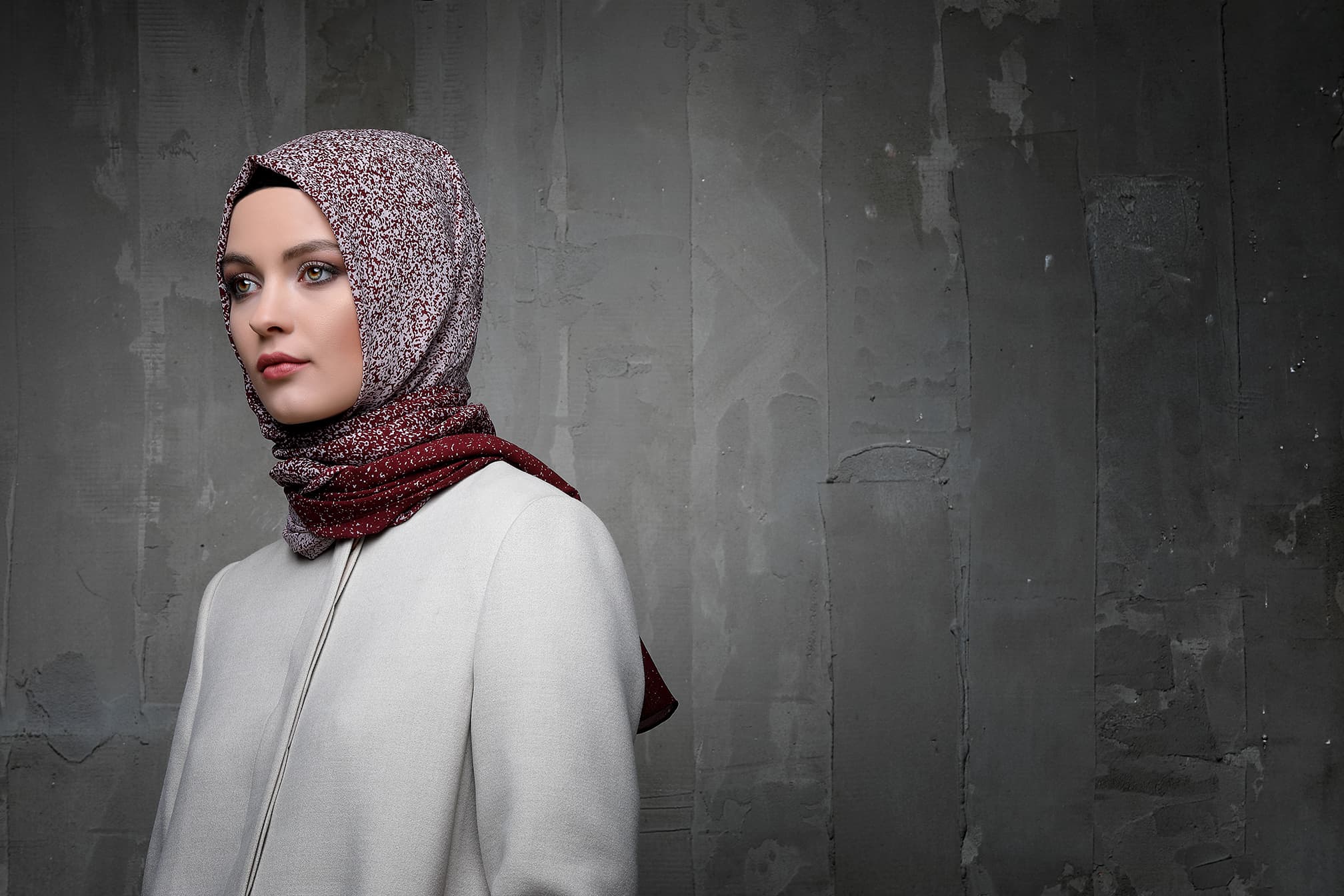 Orkide Tekstil ipek eşarp ve fular kreasyonu — desen arşivinden Nº 03